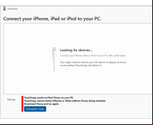 TouchCopy - main-screen