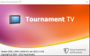 Tournament Software screenshot 2