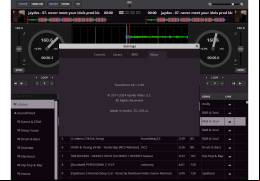 Transitions DJ - about-application