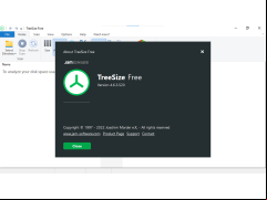 TreeSize Free - about