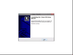 Trinus VR Server - finish-installation