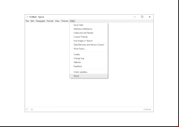 Typora - help-menu