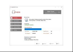 UpdateStar Drivers - scanning-in-process