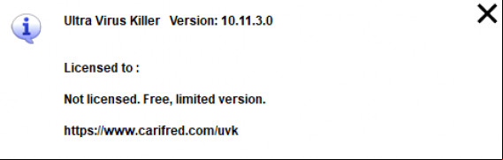 UVK Ultra Virus Killer Portable screenshot 3