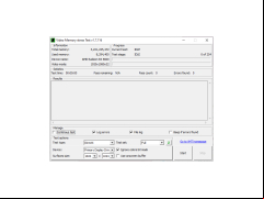 Video Memory stress Test - main-screen