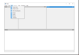 Vidiot - view-menu
