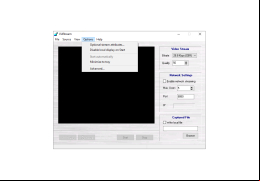 VidStream - options
