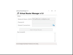 Virtual Router - main-screen
