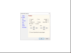 WeatherMate - position-settings