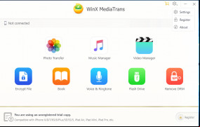 WinX MediaTrans screenshot 1