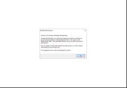 WinZip Self Extractor - thank-you