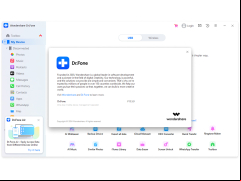 Wondershare Dr.Fone for iOS - about
