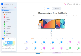 Wondershare Dr.Fone (iOS) - main-screen