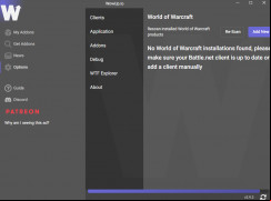 WowUp screenshot 1