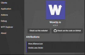 WowUp screenshot 2
