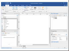 WYSIWYG Web Builder - main-screen