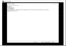 xInput Controller Tester - configuration-file