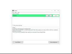XOutput - main-screen