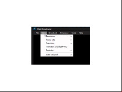 XSplit Broadcaster - view-menu