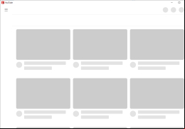 YouTube Desktop - main-screen